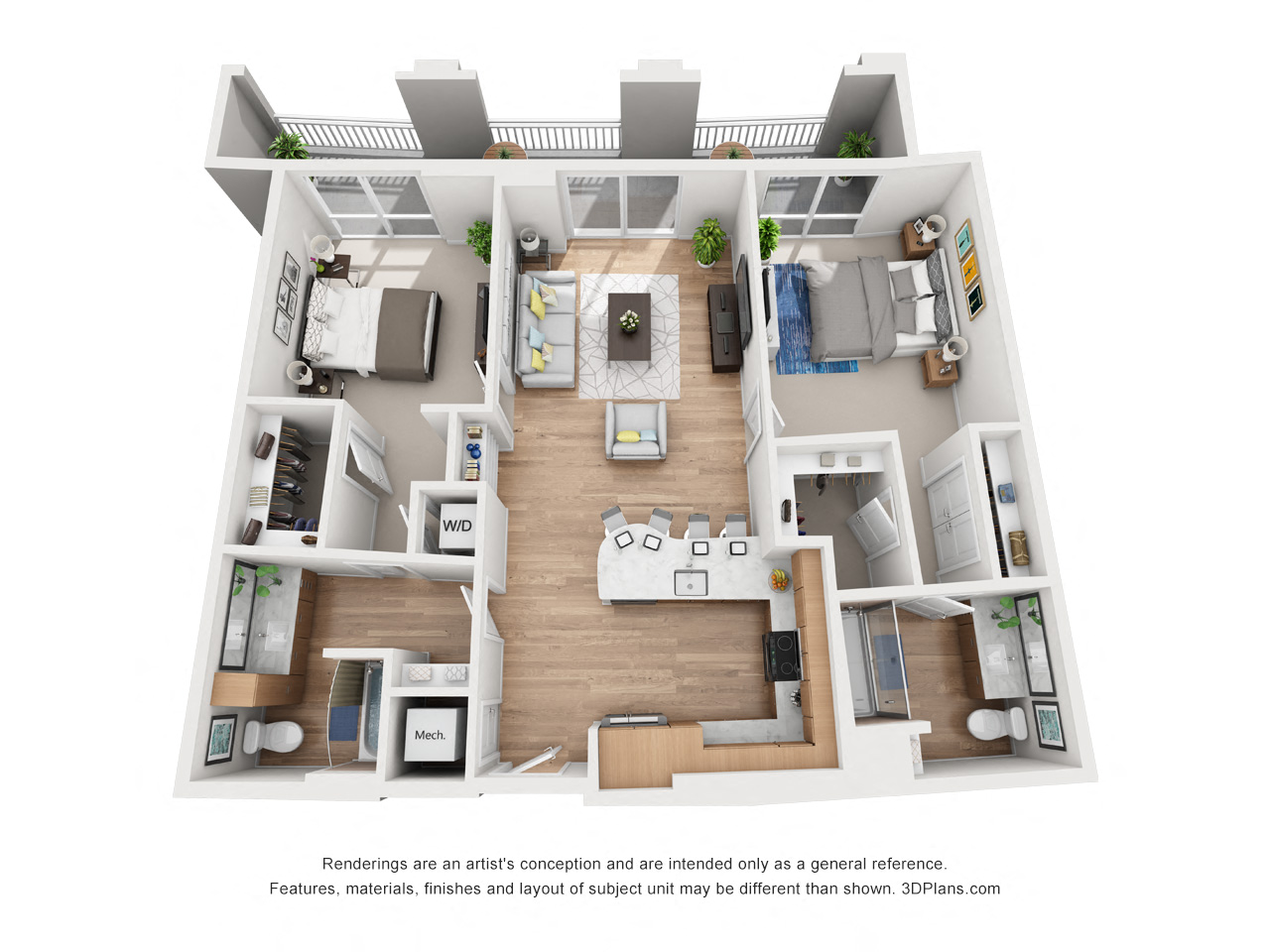 B2 floor plan